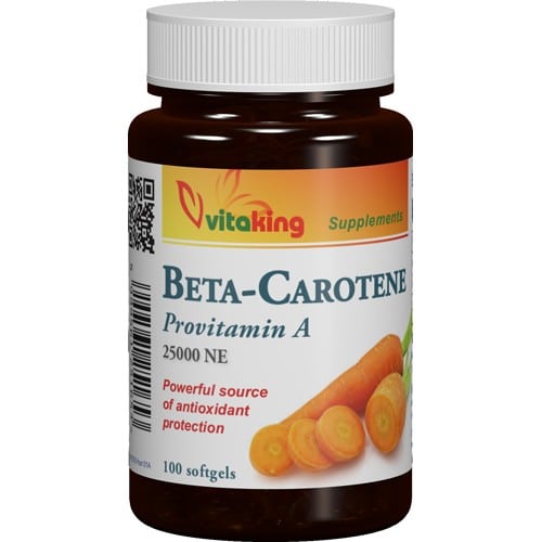 VitaKing Béta-karotin - 100db gélkapszula