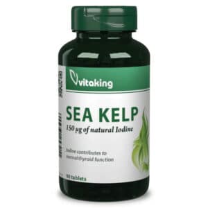 Vitaking Sea Kelp Jód tabletta - 90 db