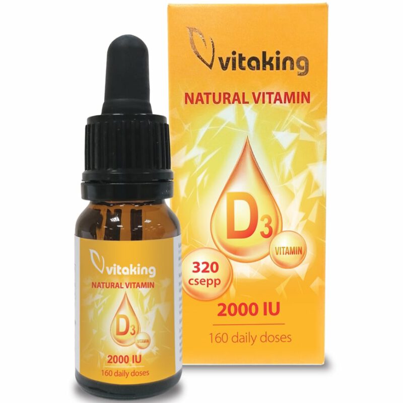 Vitaking D3-vitamin csepp - 10ml